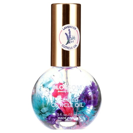 Blossom Hydrating, Moisturizing, Strengthening, Scented Cuticle Oil, Infused with Real Flowers , 0.42 fl. oz, Lavender