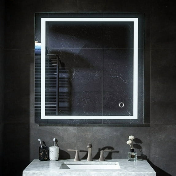 Blossom Kitchen and Bath Lyra 30" Bathroom LED Mirror with Defogger, Adjustable Color Temperature