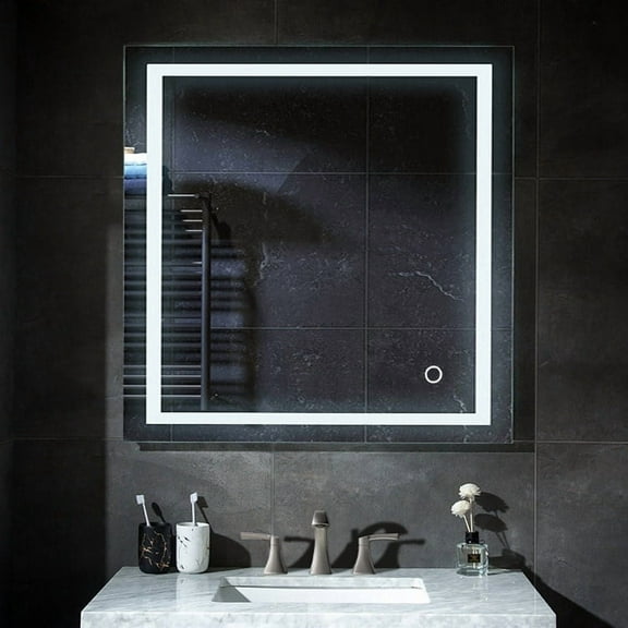 Blossom Kitchen and Bath Lyra 30" Bathroom LED Mirror with Defogger, Adjustable Color Temperature