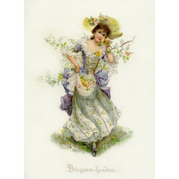 Blossom Laden Poster Print By Mary Evans Picture Librarypeter & Dawn Cope Collection (18 X 24)