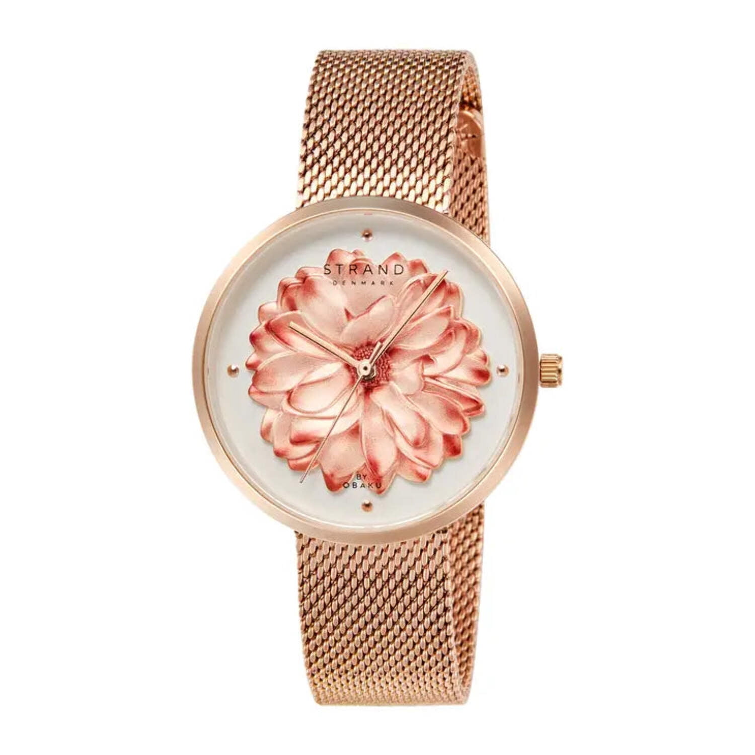 Ladies floral 2025 watch