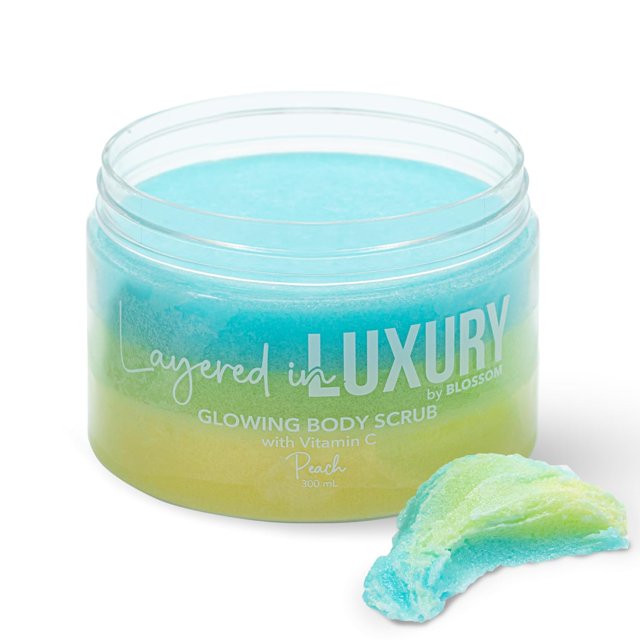 Blossom Layered in Luxury Glowing Scented Lather Foaming Body Sugar