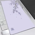 thumbnail image 1 of Blossom Mouse Pad XXL Gray Laptops Gaming Deskmat Sakura Mousepad Anime Office Carpet Gamer Keyboard Computer Desks, 1 of 10