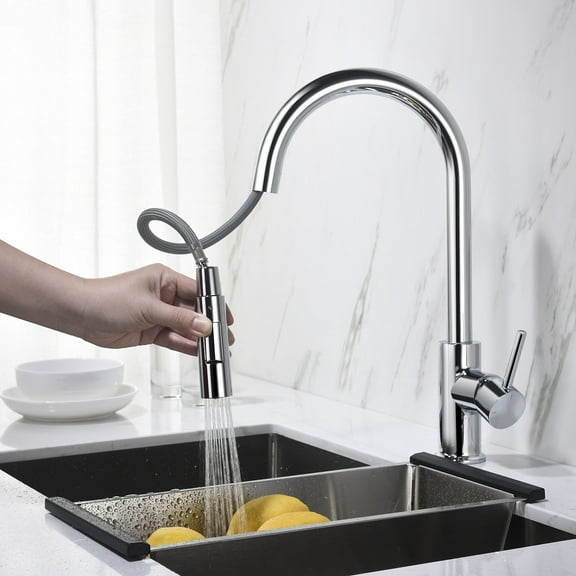 Blossom Pull Down Single Handle Kitchen Faucet