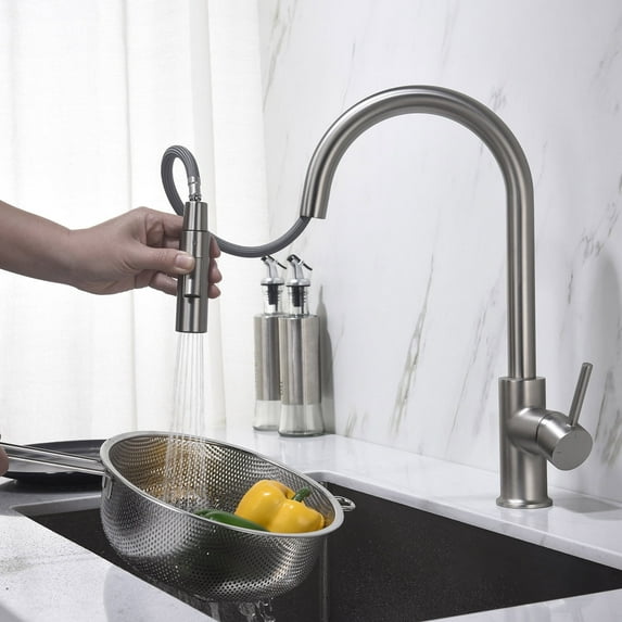 Blossom Pull Down Single Handle Kitchen Faucet