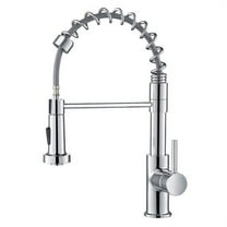 Blossom Commercial Style 2 -Function, Pull Down Single Handle Kitchen Sink Faucet in Chrome Finish
