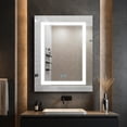thumbnail image 1 of Blossom Rigel 20" LED Medicine Cabinet | Right Hinge | Aluminum Frame | Adjustable Shelves | Smart Memory, 1 of 11