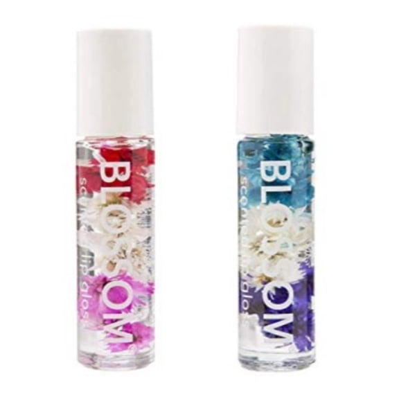 Blossom Roll On Lip Gloss - Strawberry/Raspberry (2-Pack)