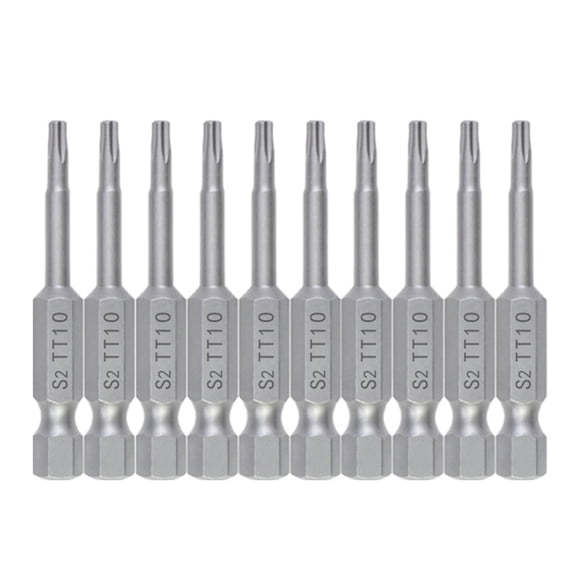 Blossom Screwdriver 50mm Security Drill Bit Set for Electric Drill Extension Adapters 1/4inch Hexagonal Bit