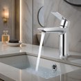 thumbnail image 1 of Blossom Brass Chrome Single Hole Faucet, 1 of 10