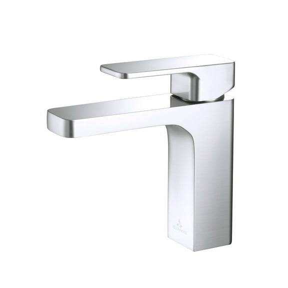 Blossom Bathroom Faucet Single Handle | Solid Brass | Chrome Finish | Ceramic Disk (F01 118 01)