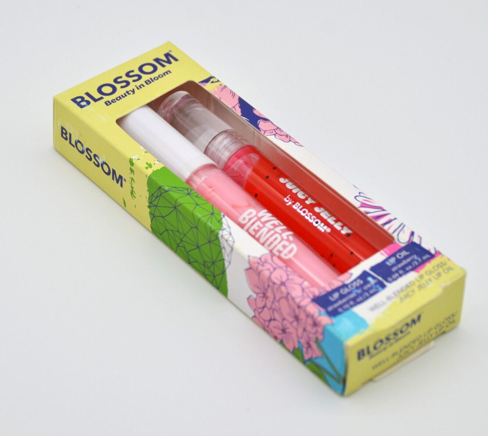 Blossom Strawberries n Cream Lip Gloss Strawberry Lip Oil Well Blended