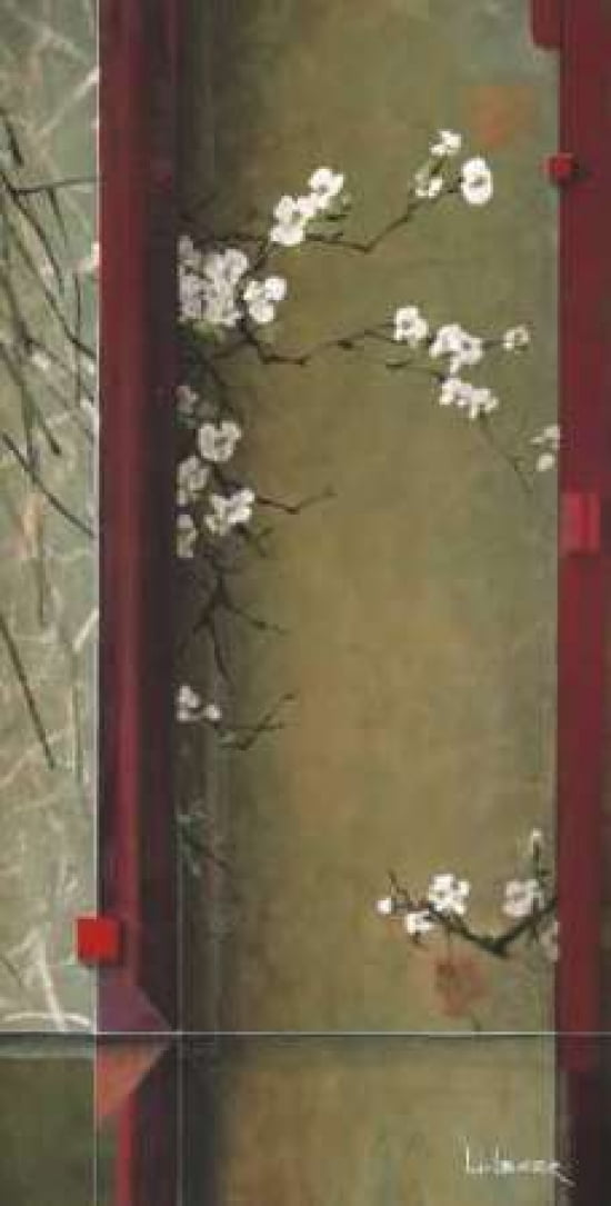 Blossom Tapestry I Canvas Art - Don Li-Leger (24 x 48)