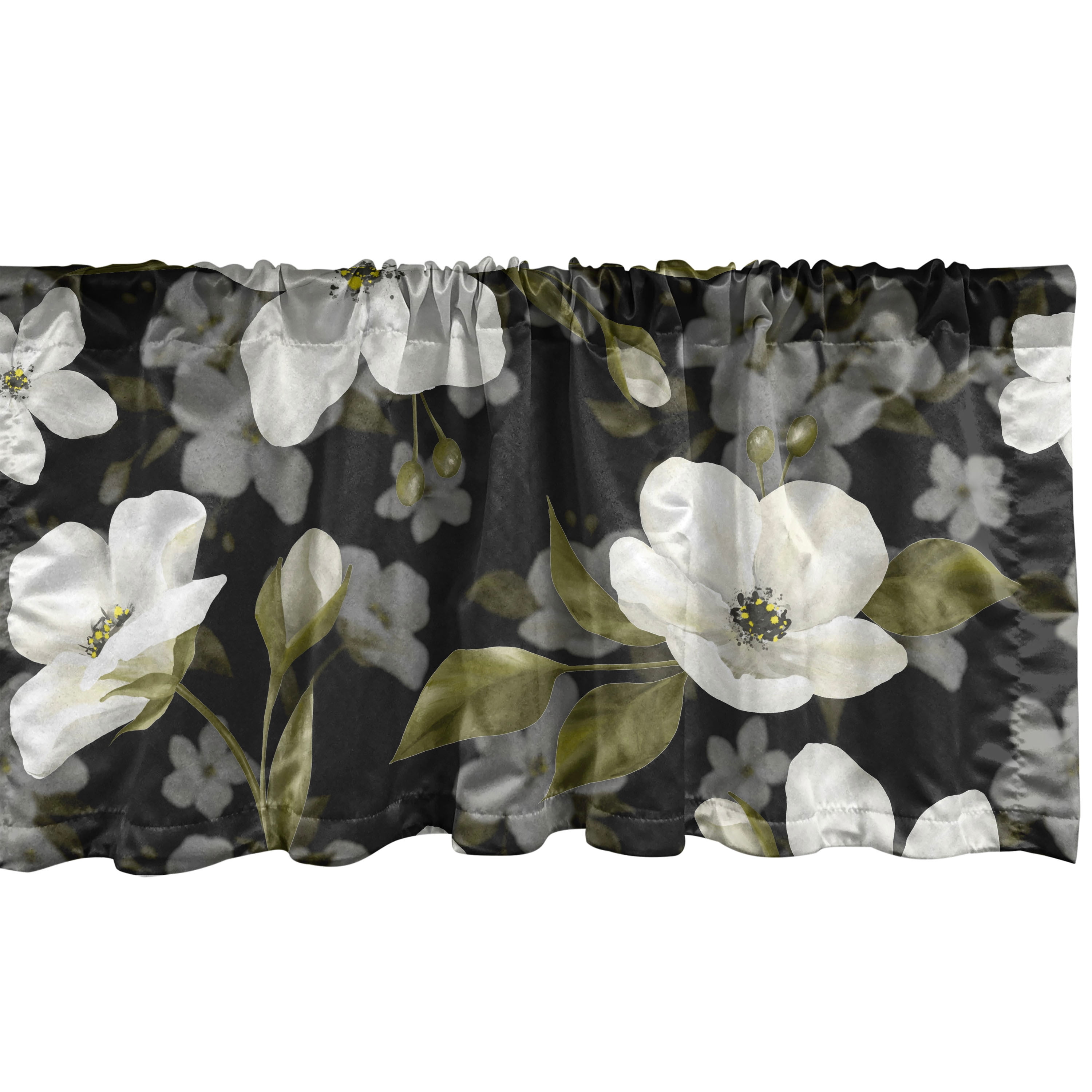 October Bloom WN2807105CL Quilted Valance