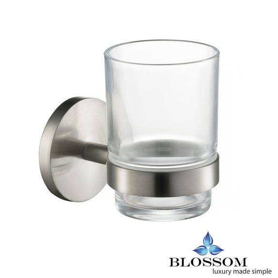Blossom Toothbrush Holder - Brush Nickel BA0250302