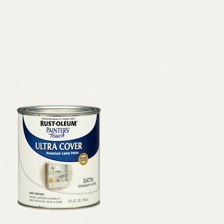 Rust Oleum Painter's Touch Ultra Cover Satin Premium Latex Paint - 1 qt