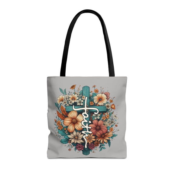 Blossom Faith Tote Bag