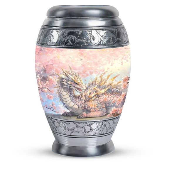 Blossoming Guardian Keepsake Urns For Human Ashes - Memorial Ashes Keepsake - Cremation Urn For Ashes - Cremation Urns - Urns For Men Ashes Adult Male - Decorative Urns For Ashes (Size - 3inch, 1pcs)