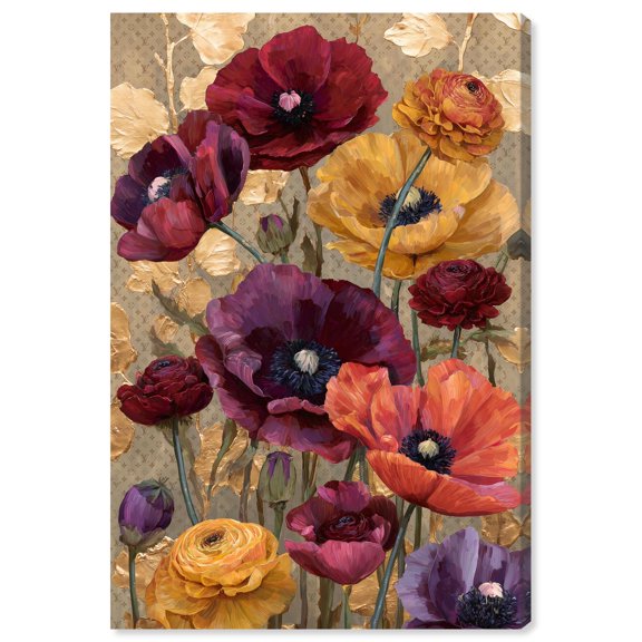 Blossoming from Sunsets Canvas Print Autum Art by Art Remedy, Gallery Wrapped, 24 x 36