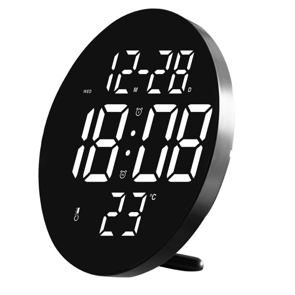 Blossomir 9inch creative dualpurpose LED clock multifunction living
