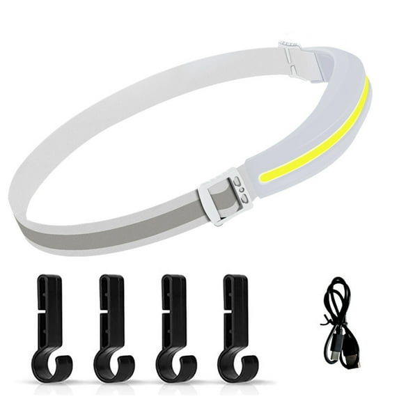 Blossomir LED Headlamp USB-C Rechargeable Light, Flashlight Light Headlight - Light Head Lamp for Camping