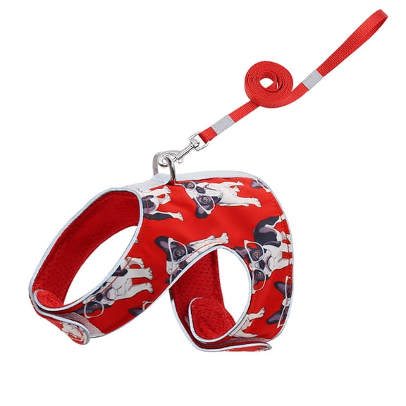 Blossomir Vest-type reflective cat chest strap-can prevent cats from escaping from cat walking rope