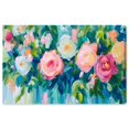 thumbnail image 1 of Blossoms of a Pink Dream Canvas Colorful Floral Art by Art Remedy, Gallery Wrapped, 36" x 24", 1 of 1