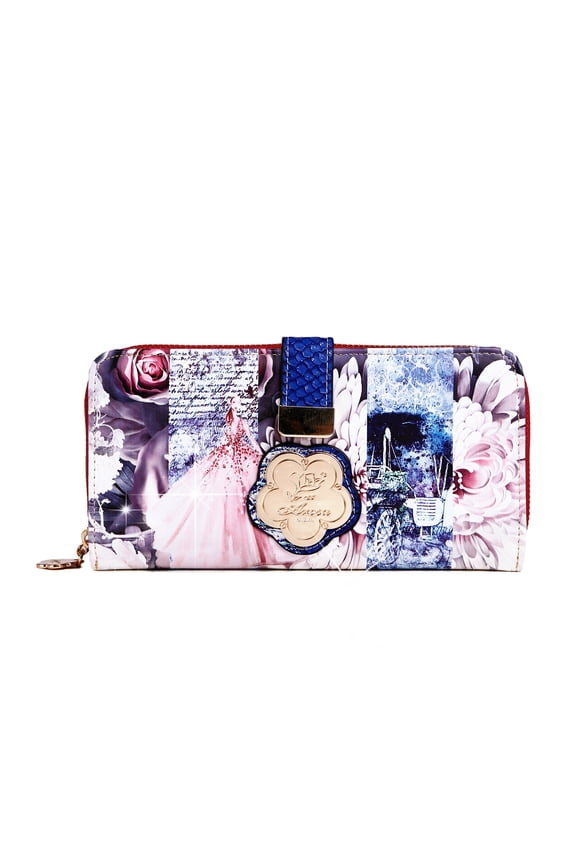 Blossomz Graphic Design Fashion Wallet