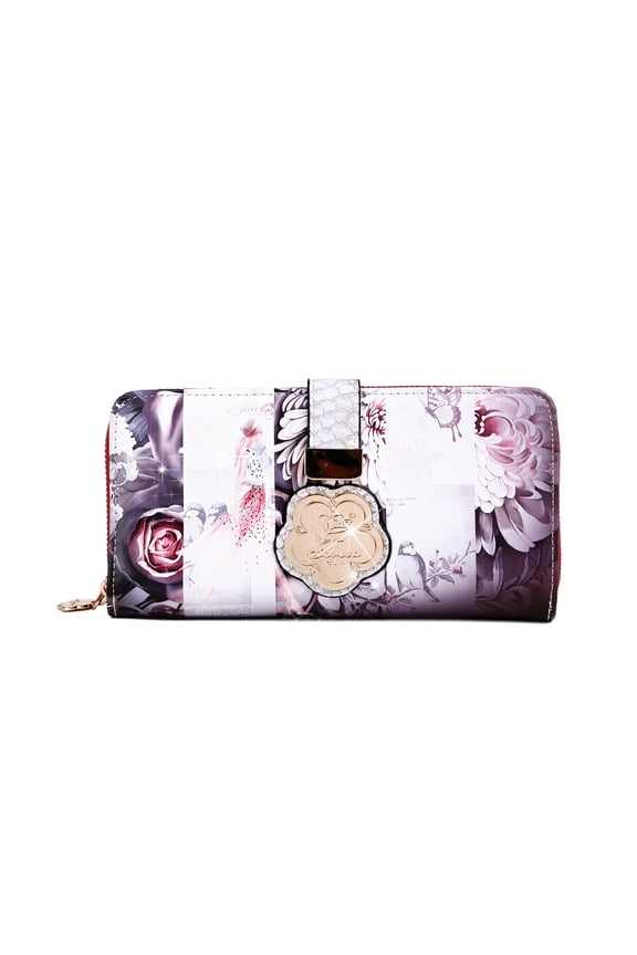 Blossomz Graphic Design Fashion Wallet