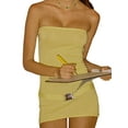 thumbnail image 1 of Blotona Women Dresses Sleeveless Off Shoulder Solid Color Casual Club Party Spring Wrapped Dresses, 1 of 5