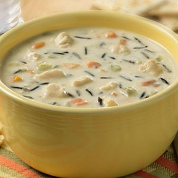 Blount Seafood Creamy Chicken and Wild Rice Soup, 4 Pound -- 4 per case
