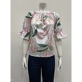 thumbnail image 1 of Blouse , Alex & Parker , Pink/White , S, 1 of 1