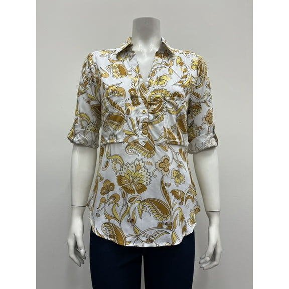 Blouse , Harve Benard , Gold , L