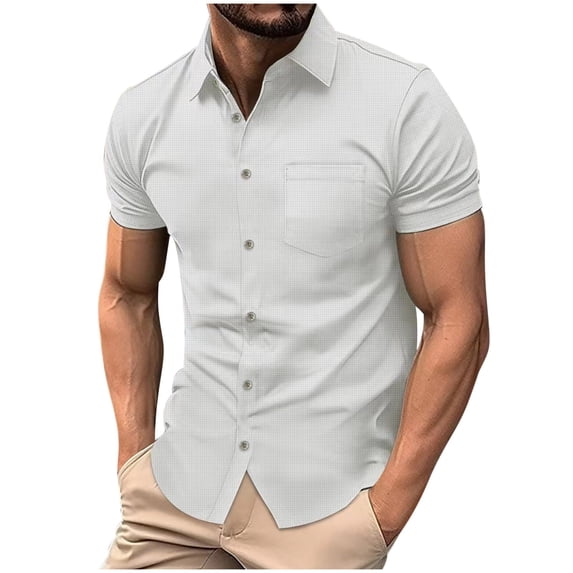 Blouse Tops On Sale Clearance JXMVOJ Men's Breathable Round Neck Raglan Short Sleeve T-Shirt, Casual Colorblock Pullover, Lightweight and Comfortable, Stylish Everyday Shirt