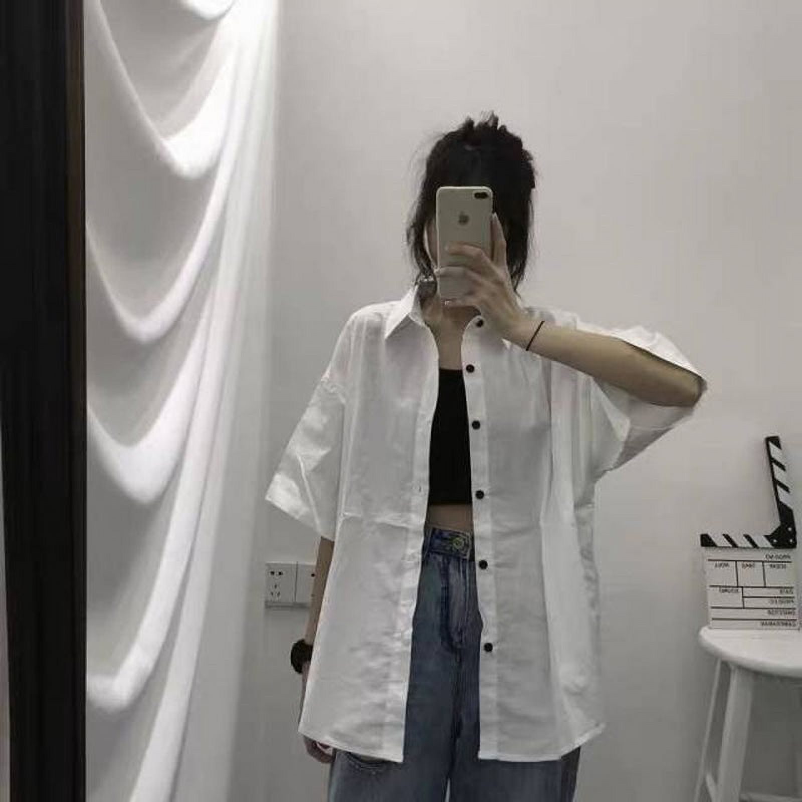 Blouse Women Women'S Short-Sleeved Shirt Loose 2020 Summer Blusas Ropa De Mujer