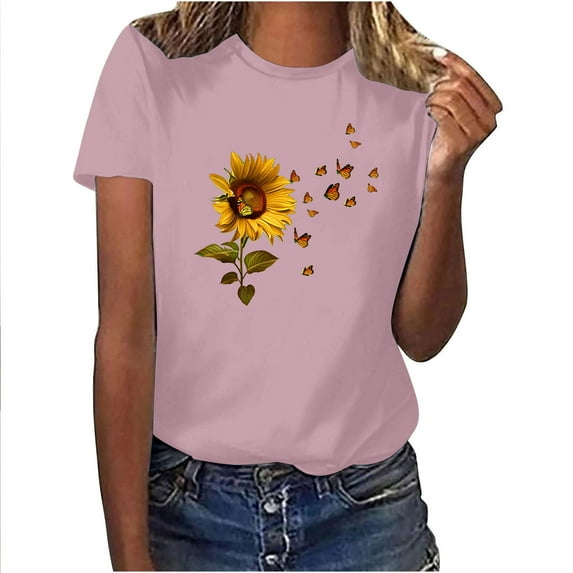 Blouses & Button-Down Shirts Cotton Women's Summer Tops, Tees & Blouses Women Short Sleeve Tops Dressy Buy Again My Orders Clearance Deals