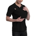 thumbnail image 1 of Blouses For Men Kangaroo Shirt for Dad  V Neck T-Shirt Carrier Summer Tops For Men, 1 of 6