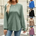 thumbnail image 1 of Blouses For Women Fashion Long Sleerainbowe Pleated Ruffles Top Wrinkle Khaki Casual Summer Tops XXL, 1 of 4