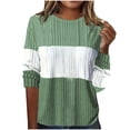 thumbnail image 1 of Blouses For Women Fashion Long Sleeve Office Shirts For Women For Work Womens Fleece Sweatshirts No Hood Womens Sweaters Fall Turtleneck Cropped Hoodies For Women Trendy, 1 of 6