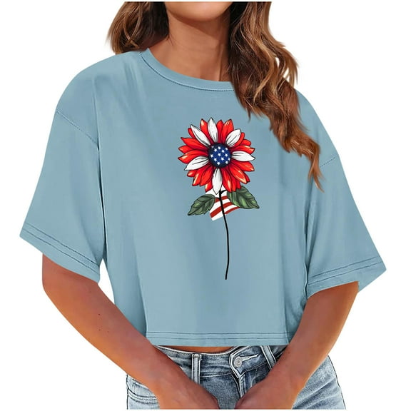 Blouses for Women Business Athletic Tops Women Short Sleeve Fashion Summer Tops for Women Over 50 Generic Womens Tops