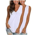 thumbnail image 1 of Blouses for Women Casual,Blouse for Women,Casual Solid-Neck Gradient Sleeveness Loose Blouses, 1 of 5