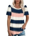 thumbnail image 1 of Blouses for Women Casual Summer Tees for Women 2025 Vacation Women Casual Tops Semi Formal Shirts Yellow, 1 of 5