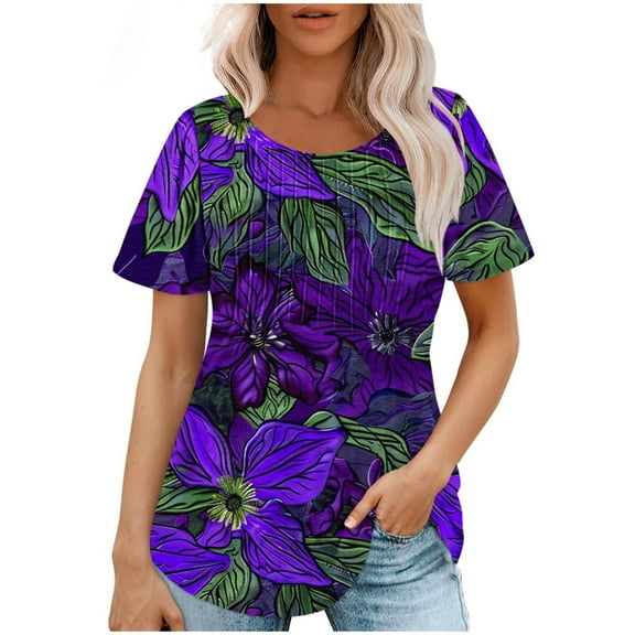 Blouses for Women Dressy Casual Fashion Summer Clothes Outfits Women Over 50 Womens Summer Tops Dressy Casual Try Before You Buy Womens Clothing