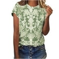 thumbnail image 1 of Blouses for Women Dressy Casual Summer Chic Clothes for Women Over 50 Womens Summer Tops Trendy Summer Shirts for Island Vacation, 1 of 4