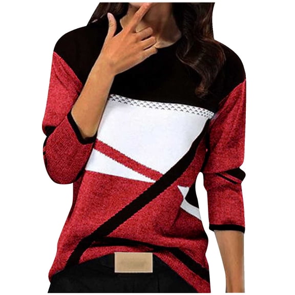 Blouses for women dressy casual Blended Fabric Soft Clothing XXXXL Red womens blouses