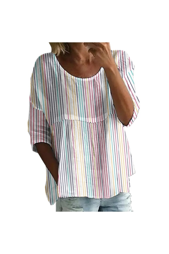 Blouses for women dressy casual Bubble Wrinkles Soft Clothing XXXXXL Green womens blouses