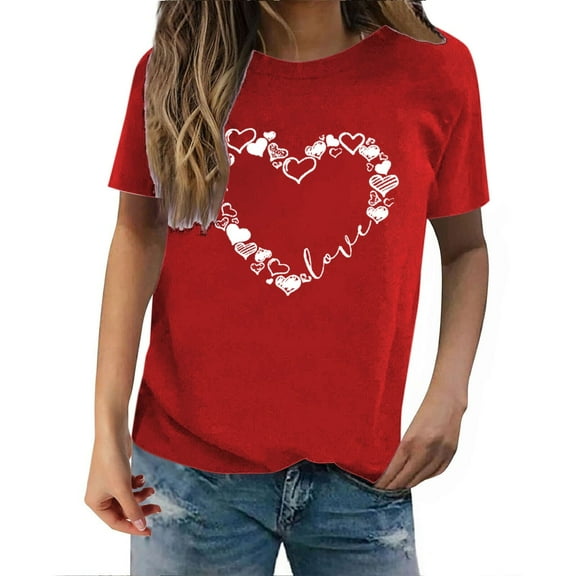 Blouses for women dressy casual Polyester,Spandex Soft Clothing L Red womens blouses