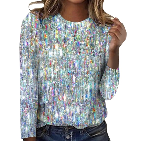 Blouses for women dressy casual Polyester,Spandex Soft Clothing M Blue womens blouses
