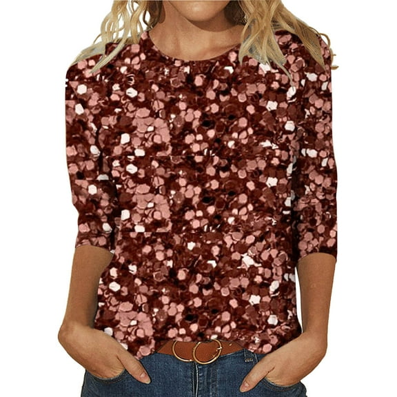 Blouses for women dressy casual Polyester,Spandex Soft Clothing S Pink womens blouses