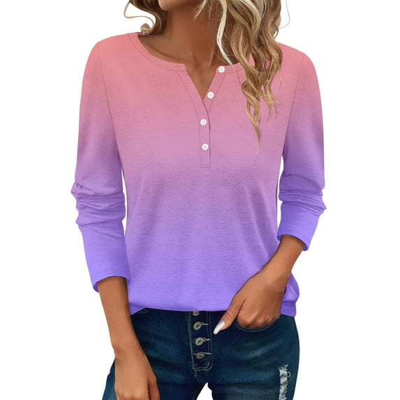 Blouses for women dressy casual Polyester,Spandex Soft Clothing XL Purple womens blouses